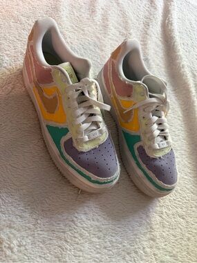 NIKE Air force 1 Colorblock Pastel Women’s Sneakers